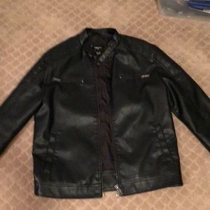Leather jacket